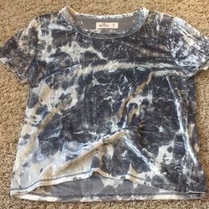 Velvet Metallic Crop top